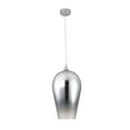 thumbnail image 3 of Bethel International Single Pendant Lighting Chrome Steel & Glass, 3 of 3