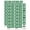 Dark Green, variant on Beautiful Boo-tiful Ghosts Teacher Student School Sticker Set - Brown - Gloss Finish - 1.75" Medium