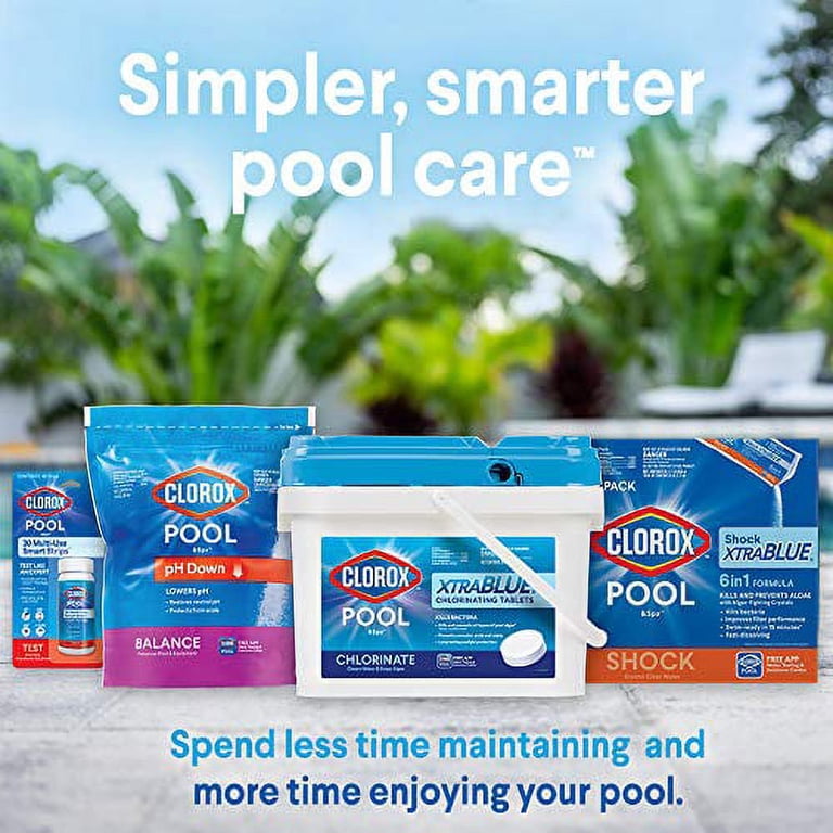 Clorox Pool&Spa Shock Plus 1-lb Bottle, Spa Treatment, Chlorine