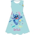 thumbnail image 1 of Stitch boda cumpleaños vestidos para niñas 1-10 años elegante fiesta bautizo vestido niños Disney serie Stich vestido ropa 6T Gao Jinjia LED, 1 of 2