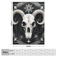 thumbnail image 4 of BCIIG Occult Warm Lightweight Fleece Blanket Soft Flannel Blankets Sofa Decor Cow Gifts All Seasons Blanket 60x80in, 4 of 6