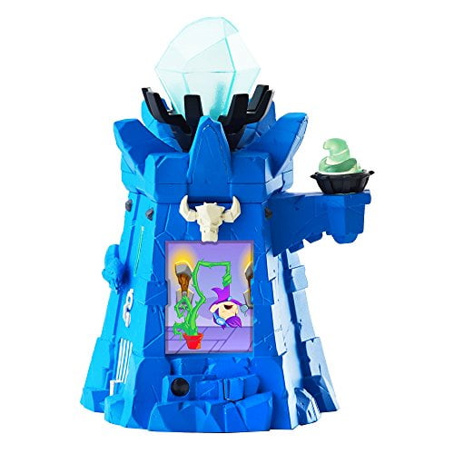 New In Original Box Magical Blue Wizard Tower Set Of Dragons Fairies & Wizards 
