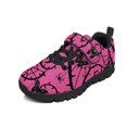 thumbnail image 6 of Pointodoor Black Butterfly Shoes for Girls Halloween Cobweb Sneakers Size 11.5 Lightweight Running Walking Sneakers Breathable Slip on Tennis Sports Running Shoes with Single Buckle, 6 of 7