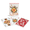 Red, variant on Da Brigh Russian Style Deck Playing Cards, Red