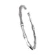 thumbnail image 1 of Elegante pulsera de plata de ley para mujer Pulsera de bambú tamaño plateado ajustable Adecuado para mujer JM, 1 of 5