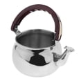 thumbnail image 3 of Outdoor Camping Stainless Steel Whistling Kettle Kitchen Tea Pot Silver 4.7L, 3 of 9