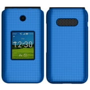 Nakedcellphone Holster Series for AT&T Cingular Flex 2 / Cricket Debut Flex Flip Phone Case, Slim Hard Shell Cover and Belt Clip Holder Combination