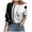 Black, variant on Womens Butterfly Print T Shirts Plus Size 3/4 Sleeve Tops Classic Crew Neck Fancy Tunic Casual Tee Blouses (White, XXL)