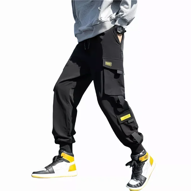 Moda Pantalón Jogger Cargo Para Hombre Casual