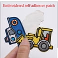 thumbnail image 3 of 10Pcs Cartoon Car Iron On Patches For Kid Clothing Jackets Backpacks Decoration, 3 of 20