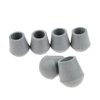 6pcs Rubber Tip For Triangle Cane Stool Crutches Chair 3/4 inch