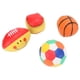 thumbnail image 4 of Mini pelota antiestrés de baloncesto, pelotas deportivas antiestrés, pelotas de béisbol de espuma de PU, bolas de descompresión, funcionamiento suave, 4 of 14