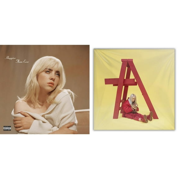 Happier Than Ever (2LP/Recycled Vinyl/Rainbow Foil Jacket) (Rsd) & Billie Eilish - Dont Smile At Me (Black LP Vinyl)