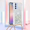 thumbnail image 2 of Funda FOXDOCK para Samsung Galaxy A15 con Cuerda Ajustable, Brillo Líquido, Protección Antigolpes y Lente – Ideal para Regalo, 2 of 6