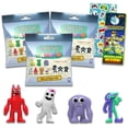 thumbnail image 1 of Juego de minifiguras Roblox Banban para ciegas, paquete de 3, con pegatinas, 1 of 5