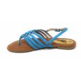 thumbnail image 4 of Victoria K Women's Braided And Rhinestone Sandals, 4 of 4