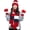 Red-d, variant on Women Warm Knit Hat Scarf Glove Fuzzy Soft Winter Bearies Chunky Slouchy Cap