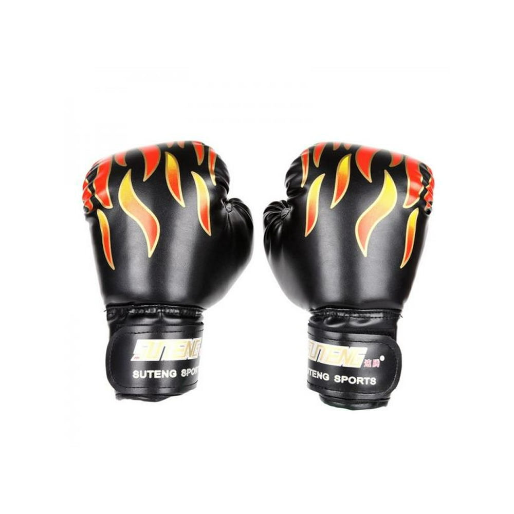 Toddler Kids Baby Boxing Gloves Training Punching Sparring Gloves Red ...