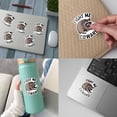 thumbnail image 3 of Fight Me Coward Sticker, Racoon Meme Sticker, Funny Racoon Sticker Die-Cut Waterproof Vinyl Sticker for Laptop Water Bottle Phone Window Helmet Decal Gift (5x5inch), 3 of 6