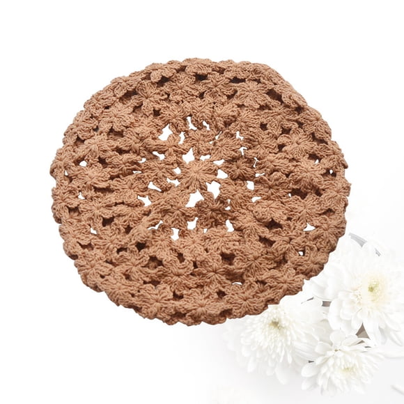 Raindrops Beret De Tejida Khaki Para Mujer Calado Y Cómodo Para Viajes Y Eventos