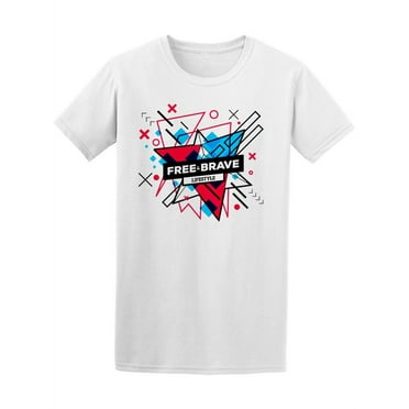 Free & Brave Lifestyle T-Shirt Men -Image by Shutterstock, Male Large