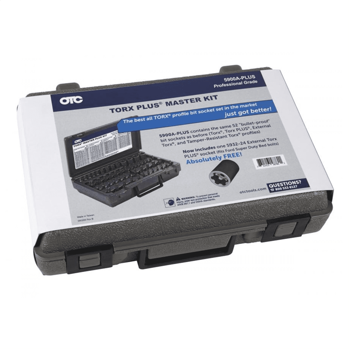 OTC Tools 5900A-PLUS Master Torx Bit Socket Set (53-Piece)