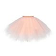 thumbnail image 2 of Riforla Women Christmas Dance Party Tulle Skirt Holiday Party TuTu Ballet Skirts Skirts for Women Trendy Light Pink_001 XL, 2 of 3