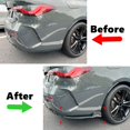thumbnail image 3 of Car Rear Bumper Lip Diffuser Side Splitter Spoiler Body Kit For BMW 4 Series G22 G23 M Sport 2020 2021 2022 2023 2024, 3 of 7