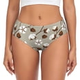thumbnail image 1 of Balery Cotton Tree Ropa Interior de Algodón para Mujer con Dibujo – Braguitas Cómodas y Elásticas, Estilo Clásico-X-Large, 1 of 6