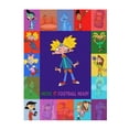 thumbnail image 1 of Manta de felpa suave y cómoda de Hey Arnold, manta de felpa ligera y cálida de franela y mantas para sofá cama de 40 x 30 pulgadas, 1 of 8