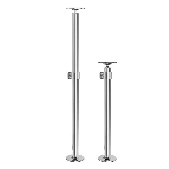 Undermount Sink Brackets, Support, Adjustable Stainless Steel Legs Installation for Kitchen