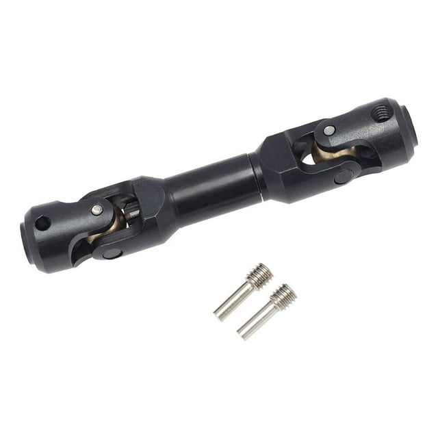 Eje de transmisión de metal CNC ajustable CVD para coche de control remoto Wraith 90046 a escala 1:10 Agujero a agujero 60-77 mm