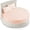 Peach, variant on 500-TC Egyptian Cotton Full Round Bed Sheet Set – Fits 80" Diameter Mattress, 25-30" Deep Pocket – Solid Peach, Full 80" Diameter