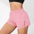 thumbnail image 4 of cocolona Womens Summer Casual High Waist Athletic Shorts Elastic Waist Stretch Slim Workout Gym Running Skorts, 4 of 5
