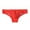 Red, variant on Men's Sheer Lace Briefs in Lightweight Fabric** Red XXL