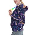 thumbnail image 2 of Haiem Floral Hippie Mushrooms for Men's Fashion Hoodies & Sweatshirts with Kangaroo Pocket,Hooded Sweatshirt with Eye-catching Drawstrings-X-Large, 2 of 7