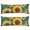 Country St, variant on Wildflower Butterfly Illustration Body Pillow Cover 20x54 - Floral Bee Artwork Long Pillow Case with Invisible Zipper - Soft Full Body Pillow Protector - Machine Washable Cozy Slipcover for Sleeping