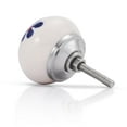 thumbnail image 5 of Mascot Hardware Anemone 1-5/8 In. (42Mm) Blue & White Cabinet Knob - Pack of 20, 5 of 10