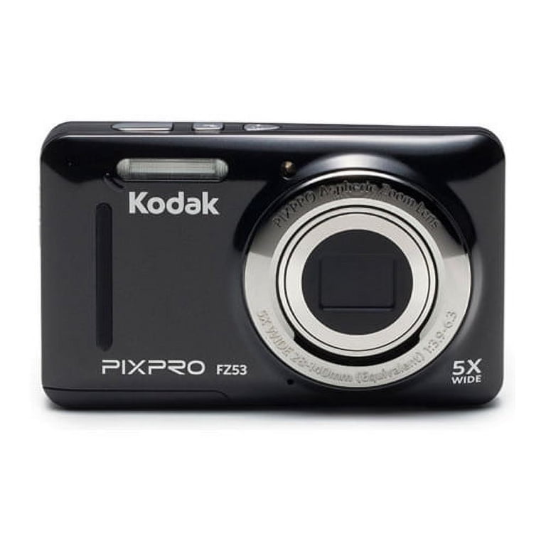 Kodak PIXPRO FZ53 Digital Camera, 16MP, 5x Zoom, 720p HD Video