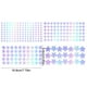 thumbnail image 3 of Pegatinas de estrellas que brillan en la oscuridad para niños | Calcomanías de pared brillantes y que cambian de color para decorar dormitorios, ventanas y fiestas | Decoración fluorescente de cielo, 3 of 5
