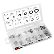Performance Tool W5216 350pc SAE Lock & Flat Washer Assortment