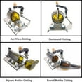 thumbnail image 3 of Mácina de Cortador de Botellas de Vidrio, Acero inoxidable Ingeniería de Plástica de Plástica redondeada Cortador de Botellas de Vidrio para Cepilladas, 3 of 7