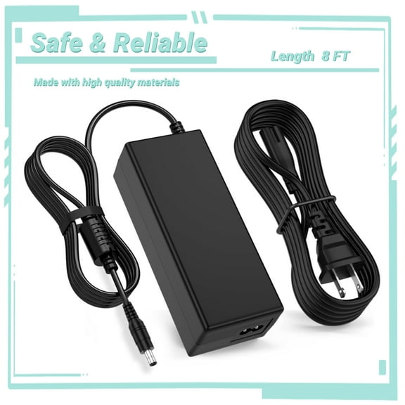 Yolmary DC 12V 3A Power Adapter, 100-240V AC to DC 12V 3A 36W Power Suppy with Barrel Connector 5.5x2.5mm & 5.5x2.1mm, 12 Volt 3 Amp Desktop Adpater 12V 3A Switching Transformer AC/DC Power Converter