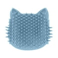 thumbnail image 2 of MASAJE GATO ESQUINA Autograbadora Silicona Suave Masaje de Masaje Pit de Gato Con Hierba Gatea para Gatos Gatitos perros Cachorros Meditación Azul, 2 of 7