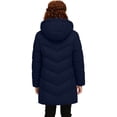 thumbnail image 3 of Wantdo Girl's Puffer Coat Warm Winter Coat Winter Puffer Jacket Waterproof Snow Coat Navy 8, 3 of 8