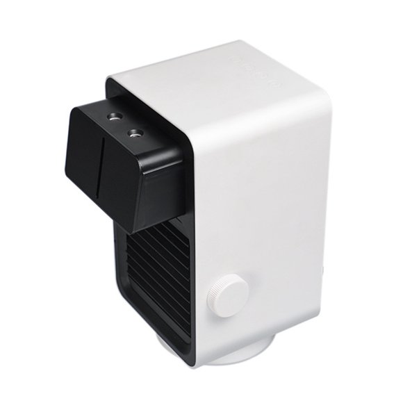 Yeacher 800W Electric Space Heater with 400mL Mist Humidifier Colorful Light 220V Heater Safe Tip-over