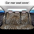 thumbnail image 5 of Animal Cheetah Print Car Rear Seat Cover, Suitable for Automobiles SUV、 General Motors Back Seat Protectors for Cars, Trucks, 5 of 6