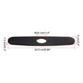 thumbnail image 2 of 10 Inch Sink Hole Cover, Deck Plate Escutcheon for 1 or 3 Hole Kitchen Faucet, Tap Hole Cover Black, 2 of 5