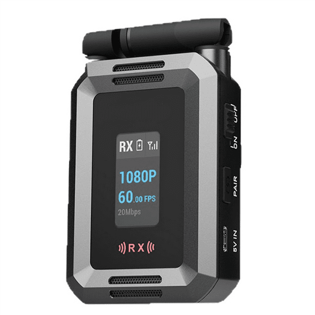 XVision HD Wireless Video RX 1080P 60 UVC Streaming 80ms Low Latency No Noise for Camera/Smartphone/PC Live