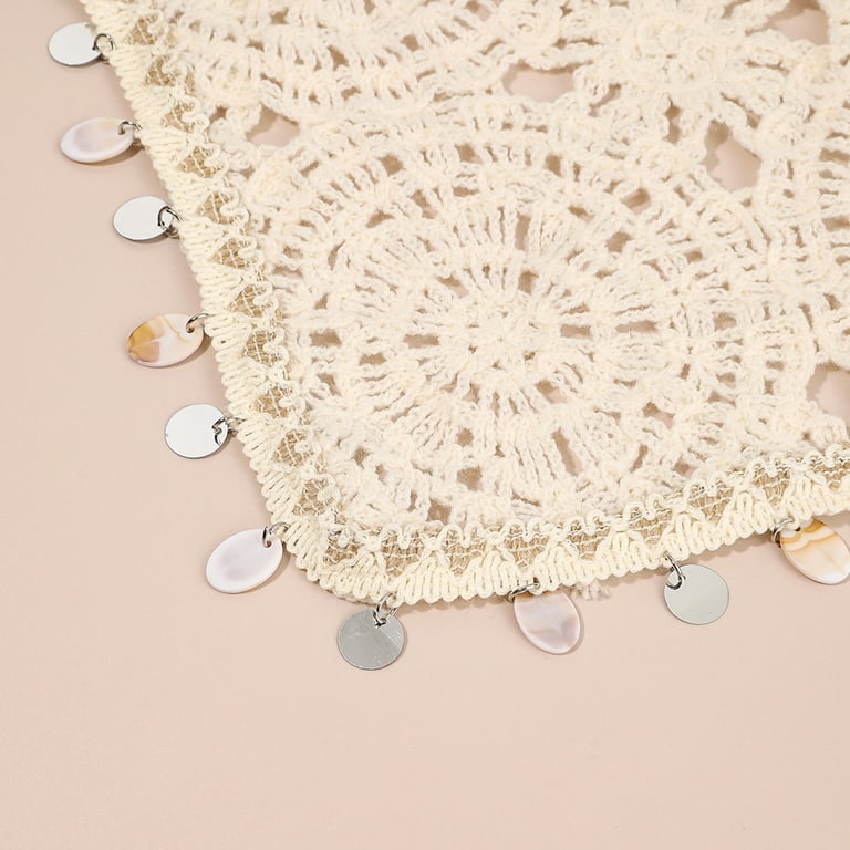 Crochet Snood Scarf Wrap Hoodie Knit Head Wrap Boho Chic Handmade Pastel Neutral Crochet Snood Wrap Pattern: Easy Shawl Scarf (PDF Pattern  main image 4